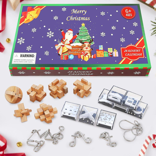 Rompecabezas Cuenta Regresiva Para Los 24 Días De Navidad 1