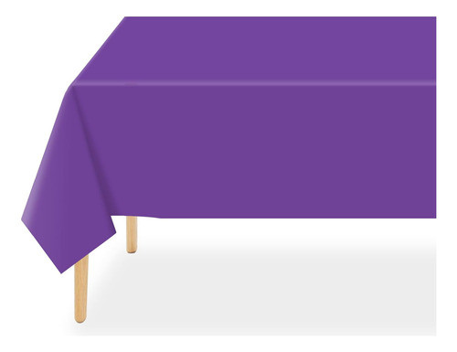 Cobertores De Mesa Púrpura Para Fiestas, 137 X 274 Cm 0