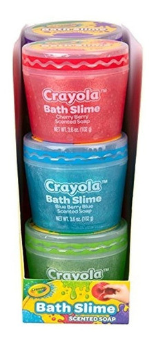 Crayola Baño Limo Jabon Perfumado 4 Colores Y Olores Paque 0