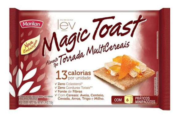 Torrada Marilan Magic Toast Multicerais 150gr 0