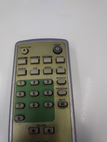 Controle Remoto Gradiente G-302 Dvd/karaokê (usado ) 1