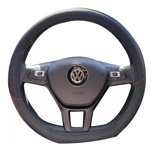 Cubre Volante Con Base Plana Pvc De 38cm Peugeot Linea Nueva 0