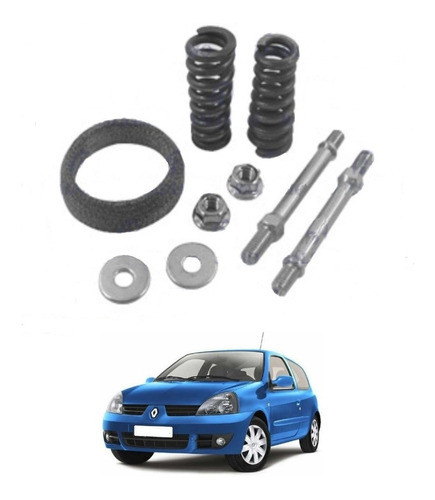 Kit Anillo Junta Resorte Salida Escape Clio2 - I21637 0