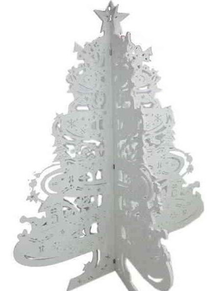 Árbol Calado De Madera Compacta 2.40m, Navidad 0