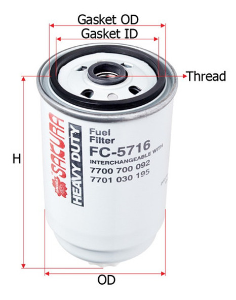 Filtro Gasoil Chevrolet Corsa Combo (71_) 1.7 D Diesel 1994 0