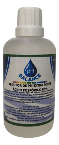 Redutor De Ph (ácido Fosfórico 85%) Para Hidroponia 100 Ml 0