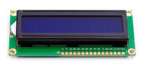 Display Lcd 1602 Hd44780 Backlight Azul 16x2 Ard Pic 0