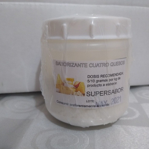5 Saborizantes Apto Veganos (muzarella, Parmesano Y 4 Quesos 0