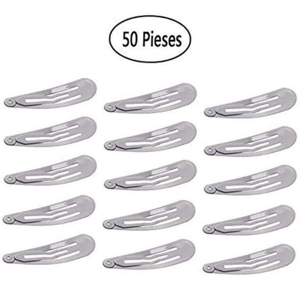 Motanar Paquete De 50 Pinzas Para El Cabello Para Niños, Ni 1