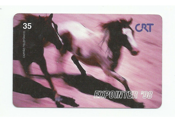 Cartão Telefônico Expointer 1998 - Esteio Rs - Bo18 0
