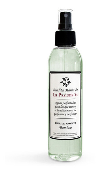 Agua De Armonía Bamboo La Pasionaria 0