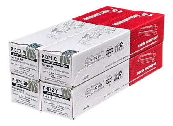 Kit 4 Cartucho Impressora Toner Cp1025 Cp1025nw Cp1020 M175 0