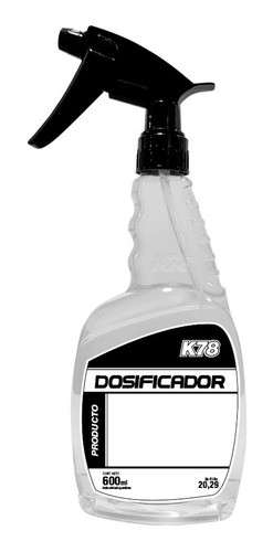 K78 Envase Pulverizador Gatillo Rociador Detailing 600ml 0