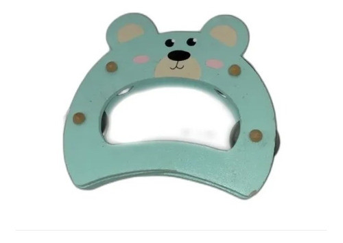 Pandereta  De Madera Instrumento Infantil Música Artesanal 0