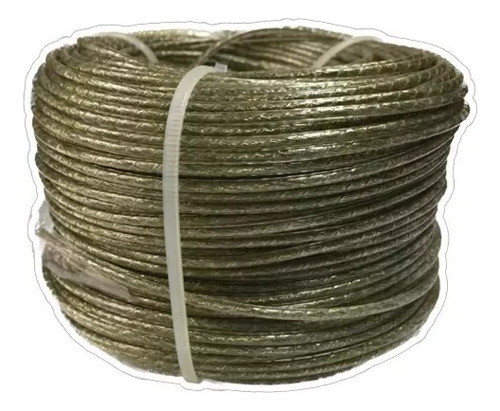 Linga Acero Forro Pvc (3,8 Mm) Rollo 100 Metros - Ferremundo 0