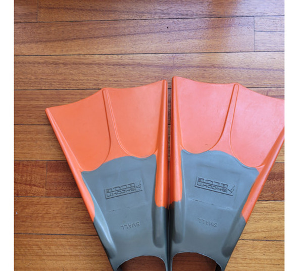 Patas De Rana Aletas Bodyboard Natación Shock N' Blue 0