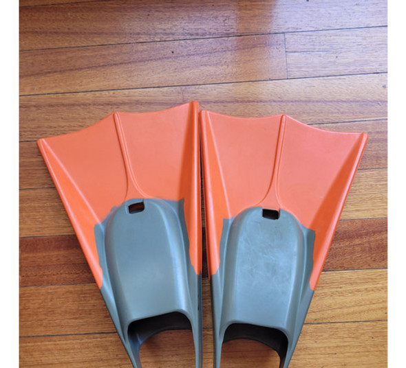Patas De Rana Aletas Bodyboard Natación Shock N' Blue 1