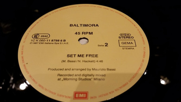 Baltimora Linda Wesley Global Love Vinilo Maxi Italy 1987 1