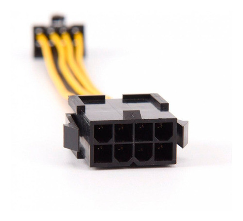 Cabo Extensão Molex Eps 8 Pinos Macho Para 8 Pinos Fêmea 1