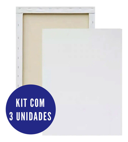 Kit 3 Telas 20x30 Para Pintura Óleo Acrilica Base Madeira 1