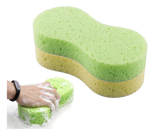 Set X2 Esponjas Comprimidas Limpieza Hogar Multifunción 0