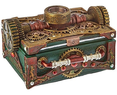 Baratija Steampunk / Joyero Steam Punk Con Brujula 0