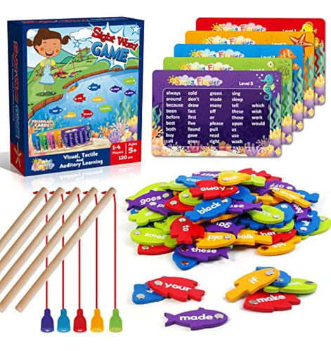 Springflower Juego De Pesca Con Palabras De Vista 0