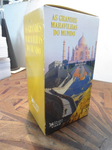 Lote 3 Fitas Vhs - As Grandes Maravilhas Do Mundo - Original 1