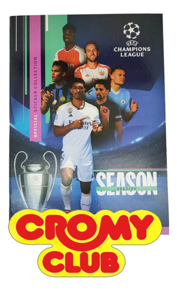 Álbum Figuritas Uefa Champions League 23-24 Cromy Club 1