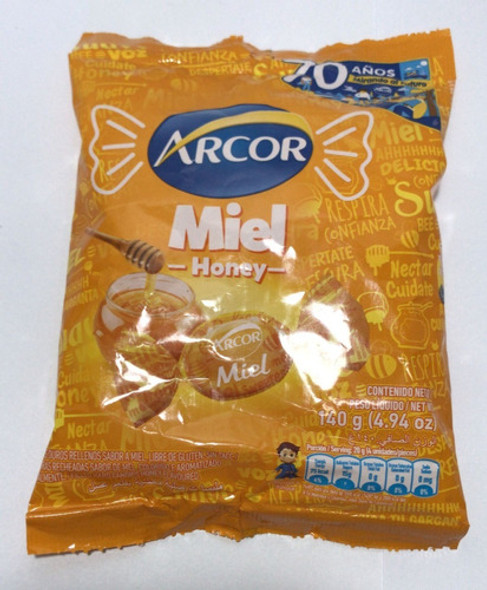 Caramelo Bolsa Miel  140 Grs Srj 0