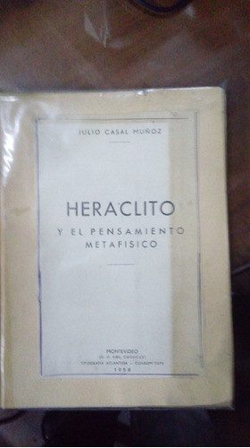 Libro  Heráclito Y El Pensamiento Filosófico 0