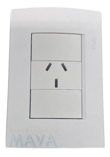 Llave Toma Simple Blanco Roda Schneider Armado 0