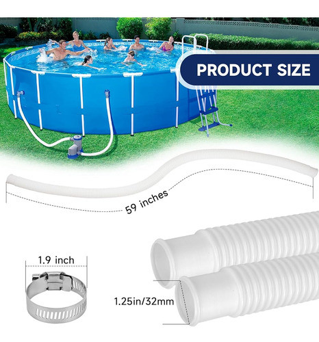 Mangueras De Piscina Para Piscinas Sobre El Suelo, Paquete D 1