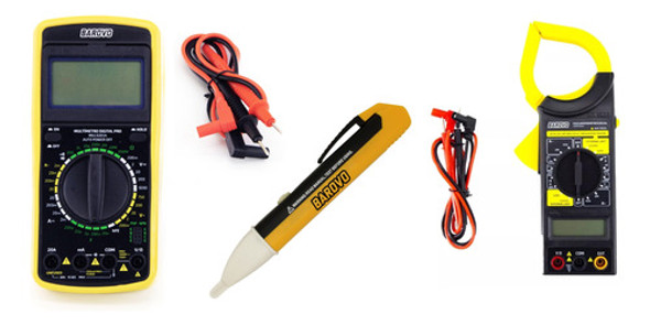 Tester Digital Pro + Pinza Amperometrica + Buscapolo P 0