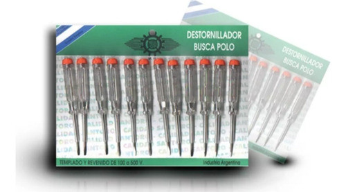 Destornillador Buscapolo Santoro 100-500v N°2 Blister X 12u 0