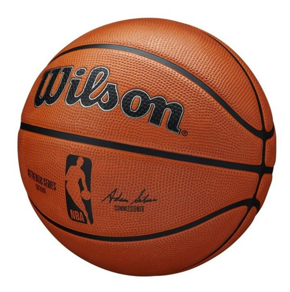 Pelota Basquet Wilson Nba Authentic Oficial Outdoor N°7 1 Pelota Basquet Wilson Nba Authentic Oficial Outdoor N°7 1