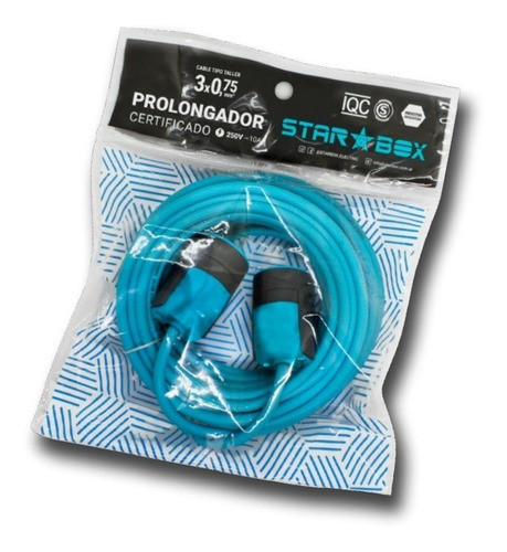 Prolongador Alargue Tripolar Cable Normalizado 20mts Starbox 1