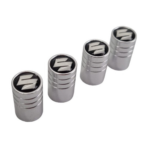 Tapitas De Válvulas  Suzuki (plateadas) 0