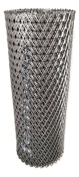 Malla Romboidal Metál Desplegable 18x40mm 60cm X 11mts 2mm 0