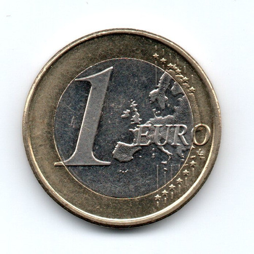 España Moneda 1 Euro Año 2008 Km#1073 Ex 1