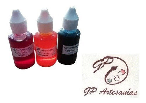 Combo De 5 Colorantes Líquidos Cosmética/jabón De 20cc C/u 1