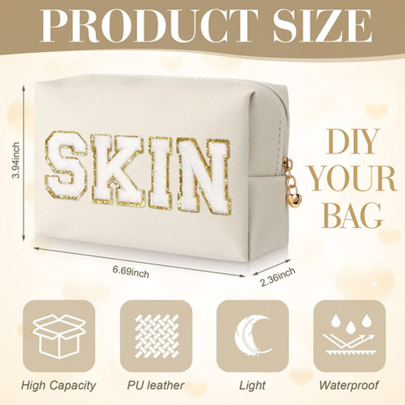 12 Piezas Pequea Bolsa De Maquillaje Preparada Para Bolso, B 1