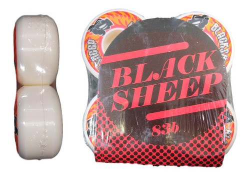 Roda Black Sheep 55mm 83b Importada M01 - Skate Wheels 0