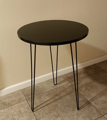 Mesa Living 40cm Color Elección Patas Hairpin 1