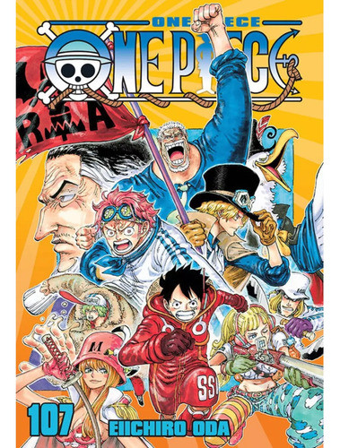 Mangá One Piece Volume 107 Lacrado Panini 0