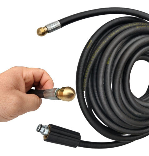Mangueira Desentupidora Nylon Electrolux Power Wash 10metros 0