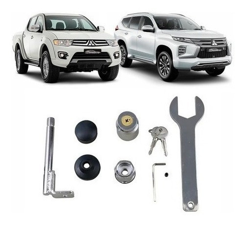Trava Antifurto Para Estepe Ford Ranger 2013 A 2020 0