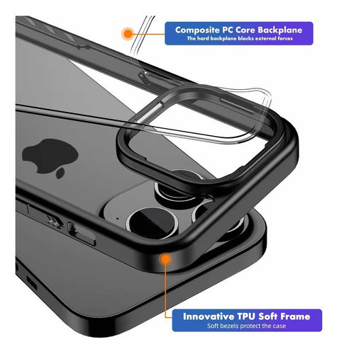 Capa Protetora Antichoque Para iPhone 14pro Max 1