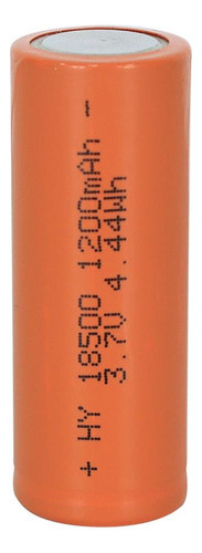 2 Pilas Baterías De Litio Recargables 1200 Mah 3.7v Ty-18500 0