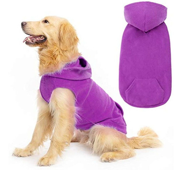 Sudaderas De Polar Para Perros Con Capucha Bolsillo Para Cli 0 Sudaderas De Polar Para Perros Con Capucha Bolsillo Para Cli 0